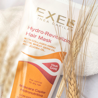 Mascara Capilar Hidronutritiva Con Colageno, Aceite de Germen De Trigo y Ace